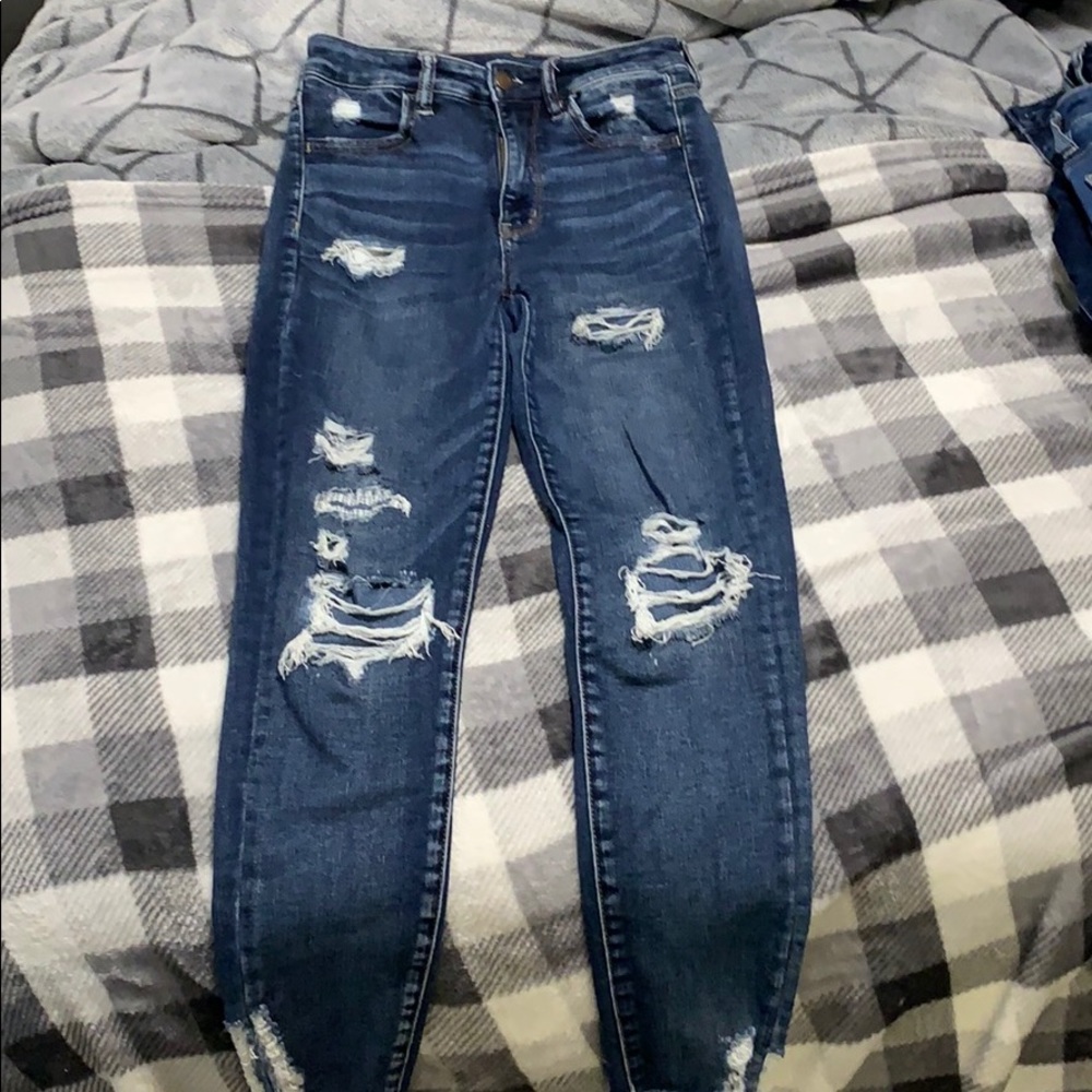 American Eagle Super Hi-Rise Jeggings size 2 short
